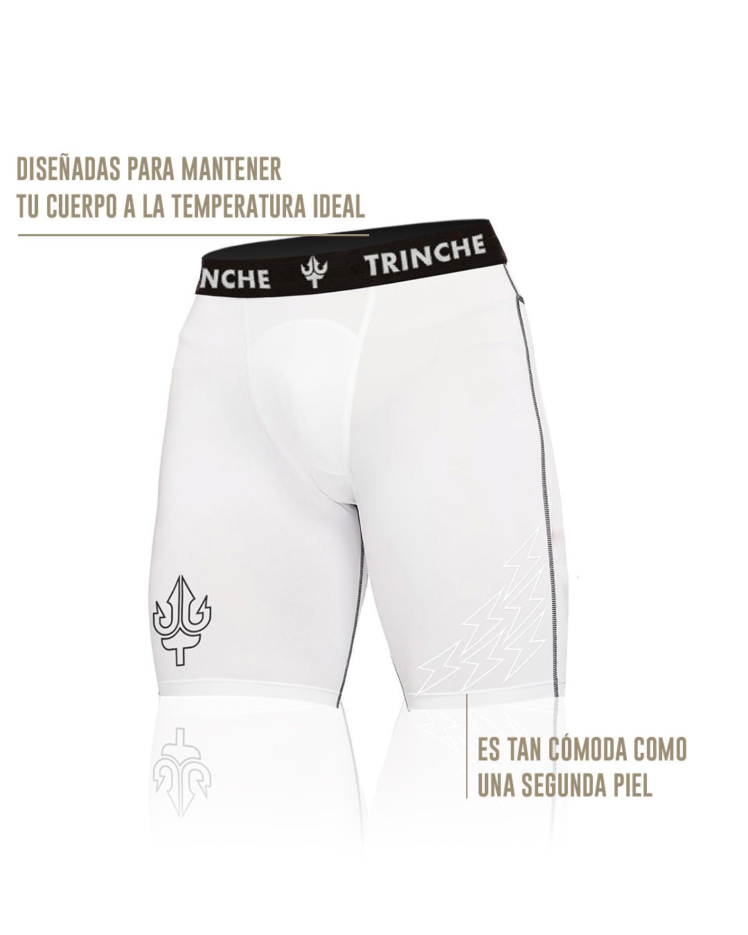 Malla Térmica de Fútbol Blanca - TrincheBalk