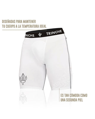 Malla Térmica de Fútbol Blanca - TrincheBalk